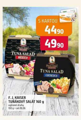 Trefa F. j. kaiser tuňákový salát 160 g nabídka