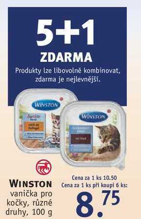 Rossmann Winston vanička pro kočky, 100 g nabídka