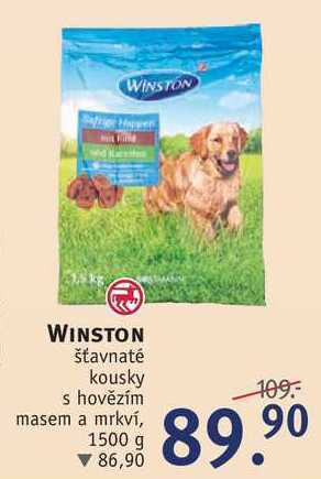 Rossmann Winston šťavnaté kousky, 1500 g nabídka