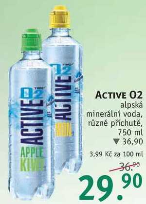 Rossmann Active 02 alpská minerální voda, 750 ml nabídka