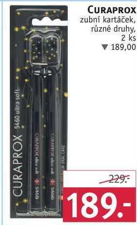 Rossmann Curaprox zubní kartáček, 2 ks nabídka
