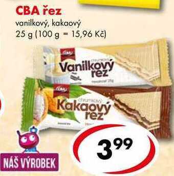 CBA Cba řez, 25 g nabídka