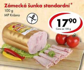 CBA Zámecká šunka standardní, 100 g nabídka