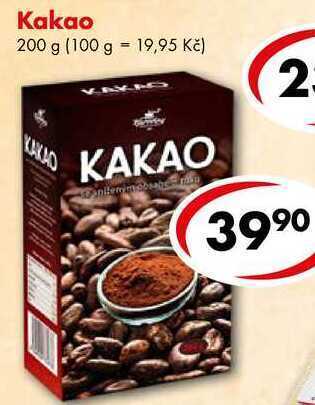 CBA Kakao, 200 g nabídka