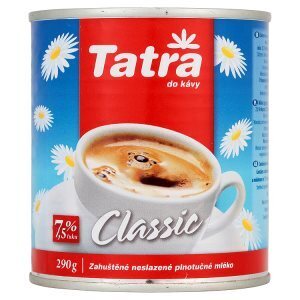 CBA Tatra classic zahuštěné neslazené plnotučné mléko 290g nabídka