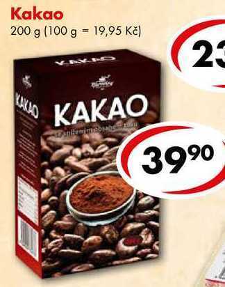 CBA Kakao, 200 g nabídka
