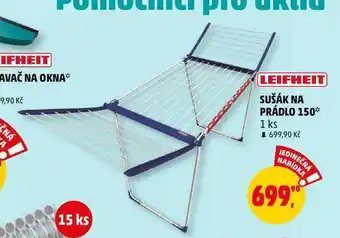 Sušák na prádlo leifheit, 1 ks