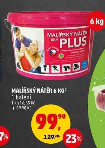 Penny Market Malířský nátěr, 6 kg nabídka