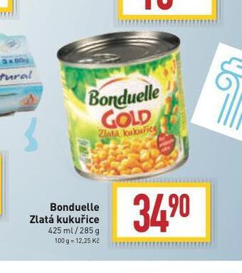 Billa Bonduelle zlatá kukuřice nabídka
