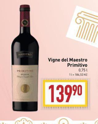 Billa Vigne del maestro primitivo nabídka