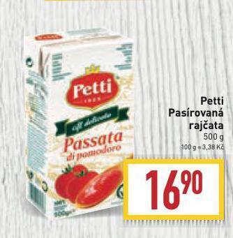 Billa Petti pasírovaná rajčata nabídka