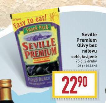 Billa Seville premium olivy nabídka