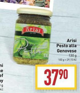 Billa Arisi pesto alla genovese nabídka