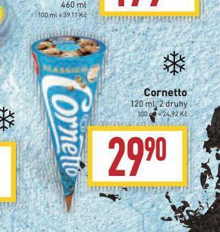 Billa Cornetto nabídka