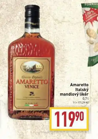 Billa Amaretto italský mandlový likér nabídka