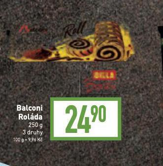 Billa Balconi roláda nabídka