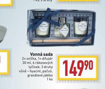Billa Vonná sada nabídka