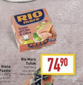 Billa Rio mare tuňák nabídka