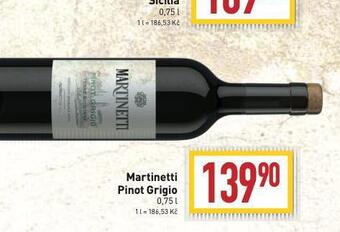 Billa Martinetti pinot grigio nabídka
