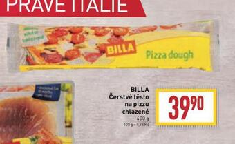 Billa Čerstvé těsto na pizzu chlazené nabídka