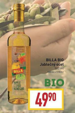 Billa Jablečný ocet nabídka