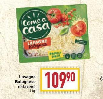 Billa Lasagne bolognese nabídka