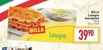 Billa Lasagne bezvaječné nabídka