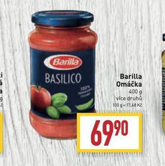 Billa Barilla omáčka nabídka