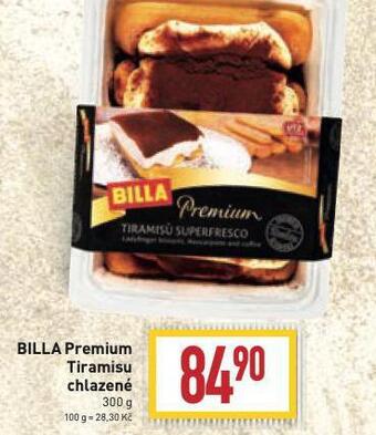 Billa Tiramisu nabídka