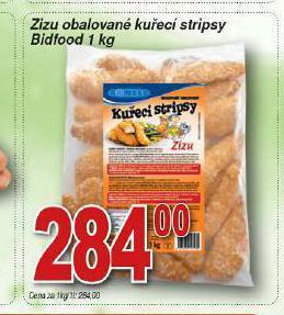 Hruška Zizu obalované kuřecí stripsy nabídka