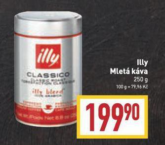 Billa Káva illy nabídka