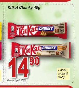 Hruška Kitkat chunky nabídka