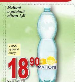 Hruška Mattoni nabídka