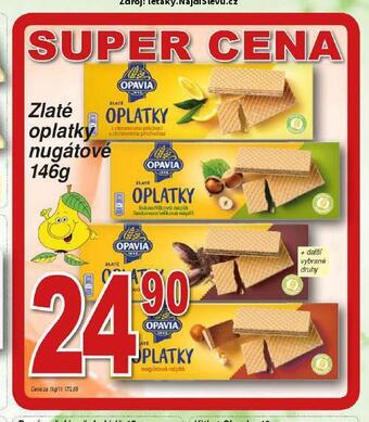Hruška Zlaté oplatky nabídka