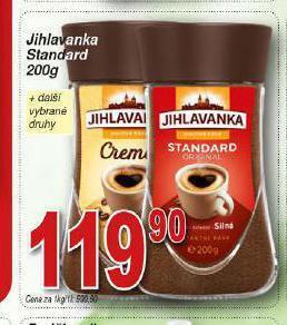 Hruška Káva jihlavanka nabídka
