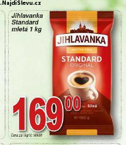 Hruška Káva jihlavanka nabídka