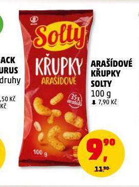 Penny Market Arašídové křupky nabídka