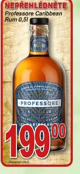 Hruška Professore caribbean rum nabídka