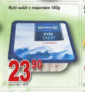 Hruška Rybí salát v majonéze nabídka