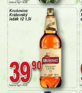 Hruška Pivo krušovice nabídka