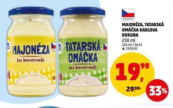 Penny Market Tatarská omáčka nabídka