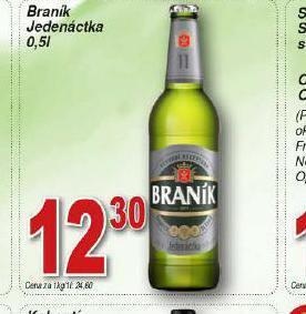 Hruška Pivo braník nabídka