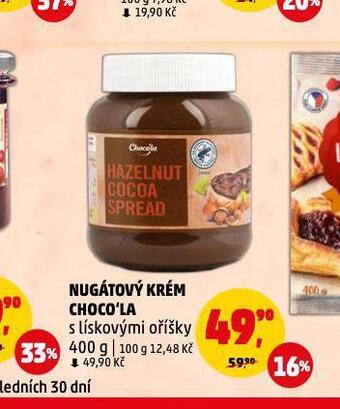 Penny Market Nugátový krém choco'la nabídka