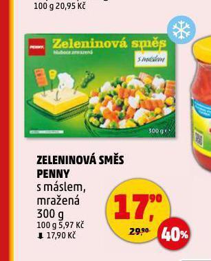 Penny Market Zeleninová směs nabídka