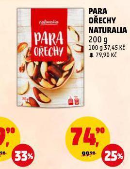 Penny Market Para ořechy nabídka