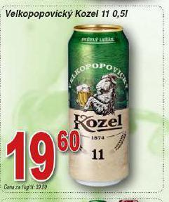 Hruška Pivo velkopopovický kozel nabídka