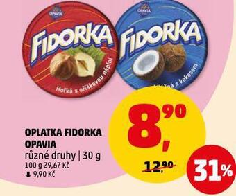 Penny Market Oplatka fidorka nabídka