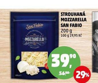 Penny Market Strouhaná mozzarella san fabio nabídka