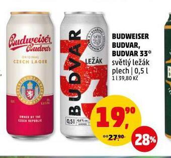 Penny Market Pivo budvar 33 nabídka