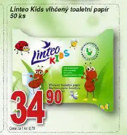 Hruška Linteo kids vlhčený papír nabídka